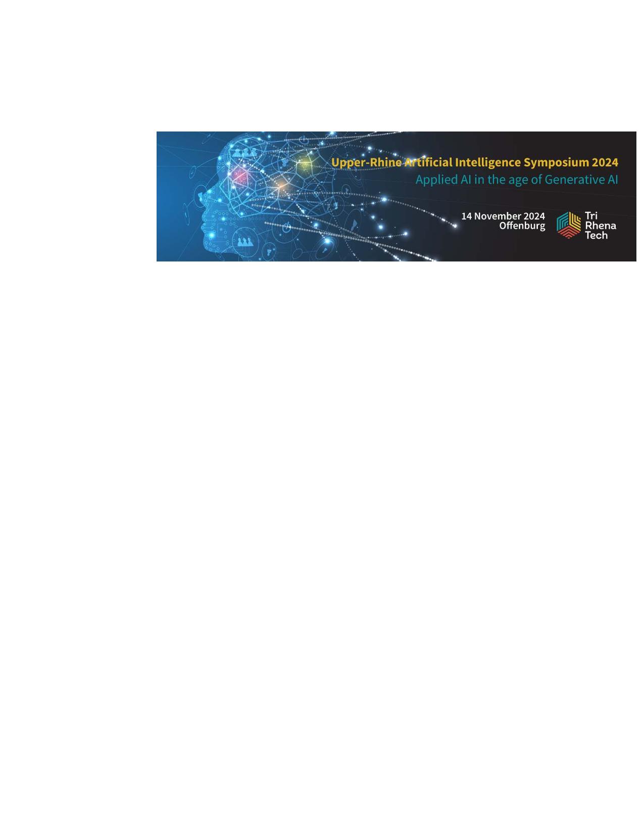 					View Proceedings of the Upper-Rhine Artificial Intelligence Symposium 2024 
				